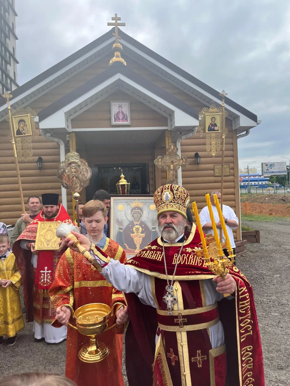 Престольный праздник храма в честь иконы Божией Матери "Неупиваемая Чаша" (18.05.2025)