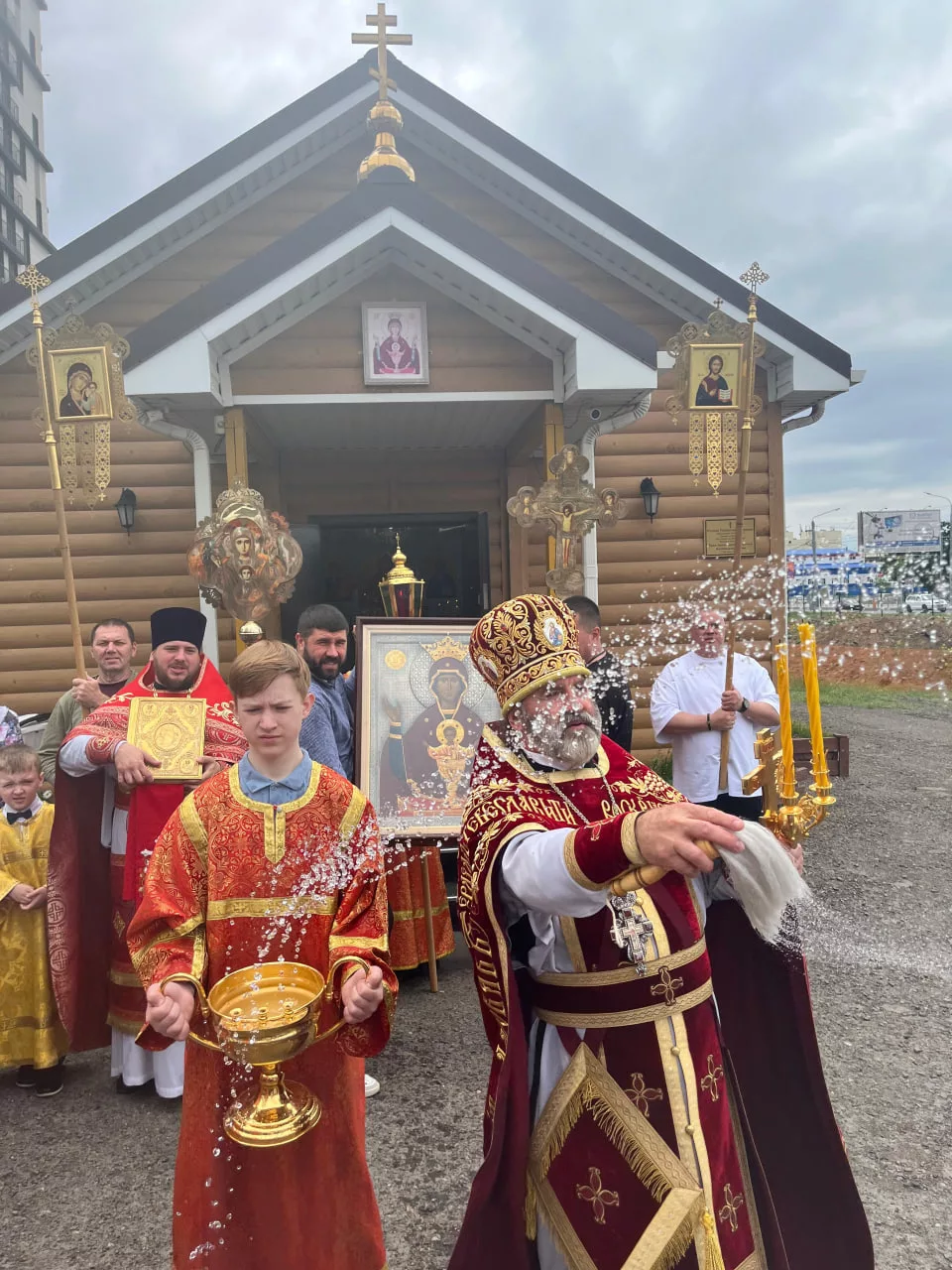 Престольный праздник храма в честь иконы Божией Матери "Неупиваемая Чаша" (18.05.2025)