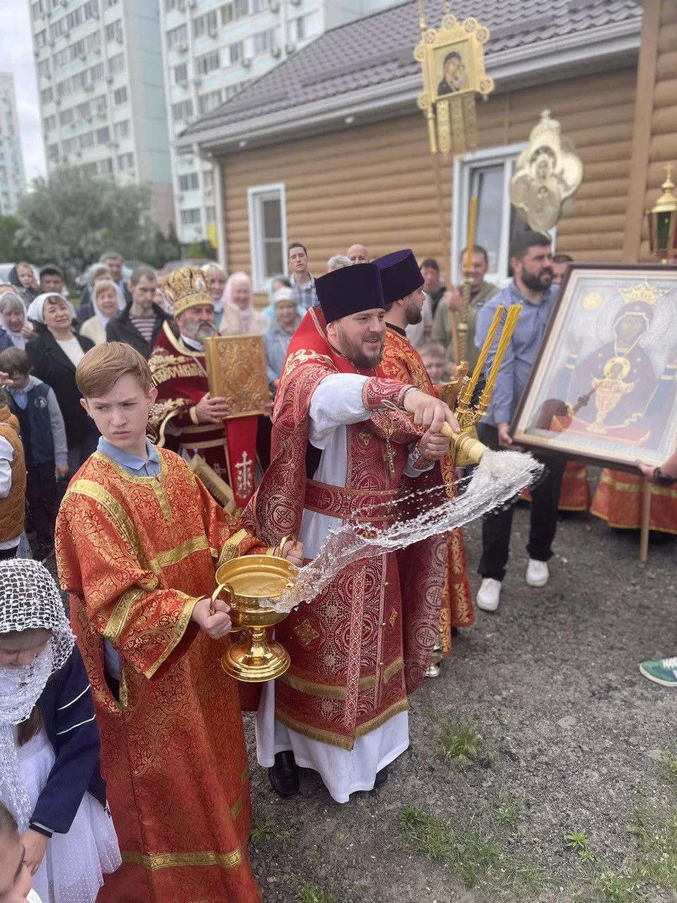 Престольный праздник храма в честь иконы Божией Матери "Неупиваемая Чаша" (18.05.2025)