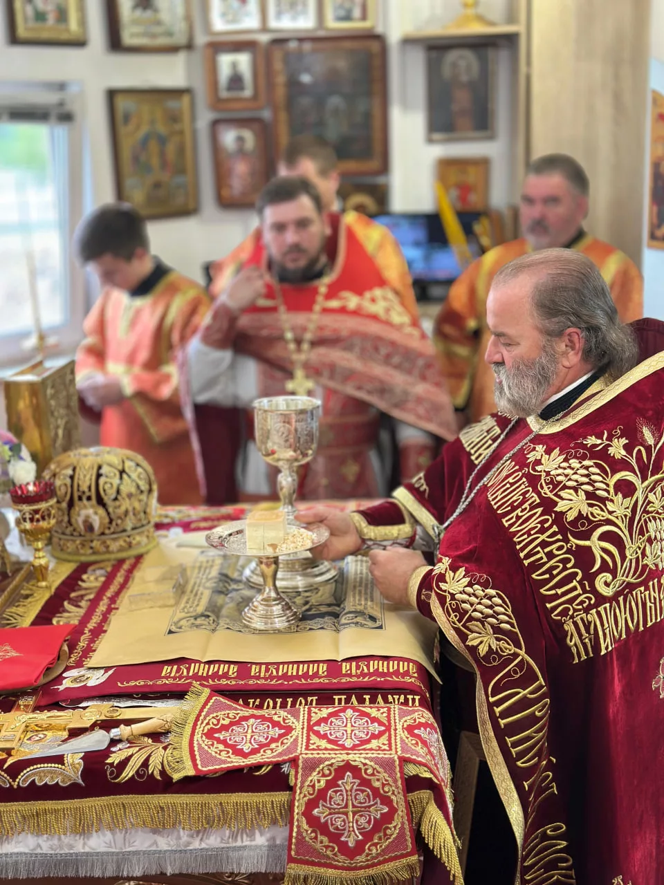 Престольный праздник храма в честь иконы Божией Матери "Неупиваемая Чаша" (18.05.2025)