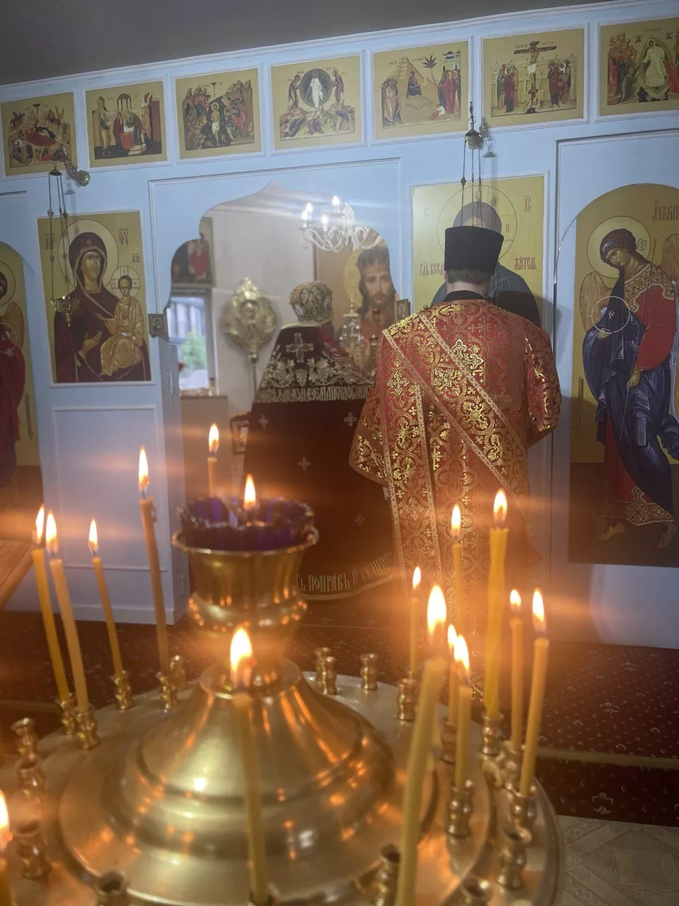 Престольный праздник храма в честь иконы Божией Матери "Неупиваемая Чаша" (18.05.2025)