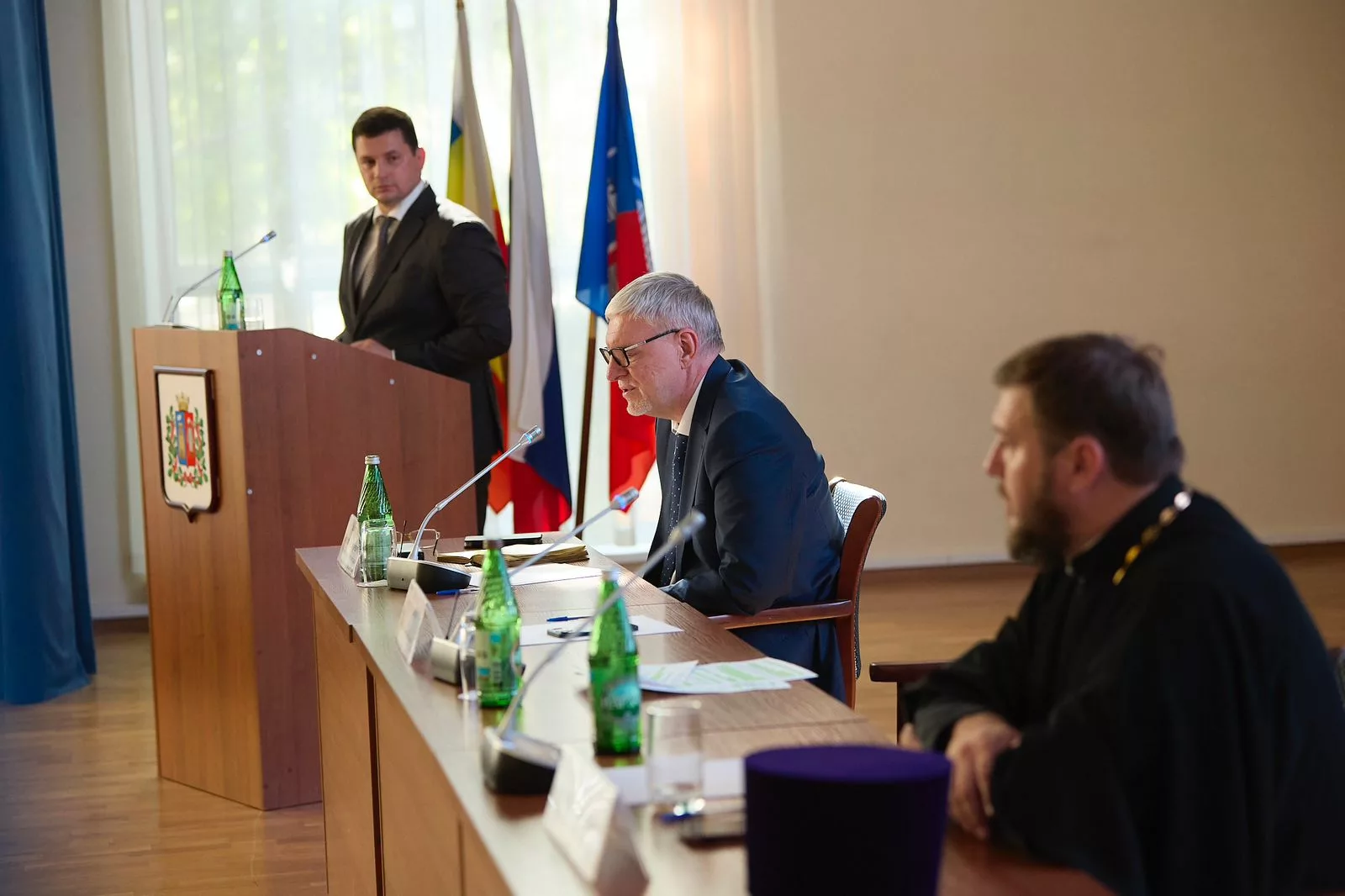Отчет главы Советского района г. Ростова-на-Дону с участием представителей Западного благочиния (10.07.2025)