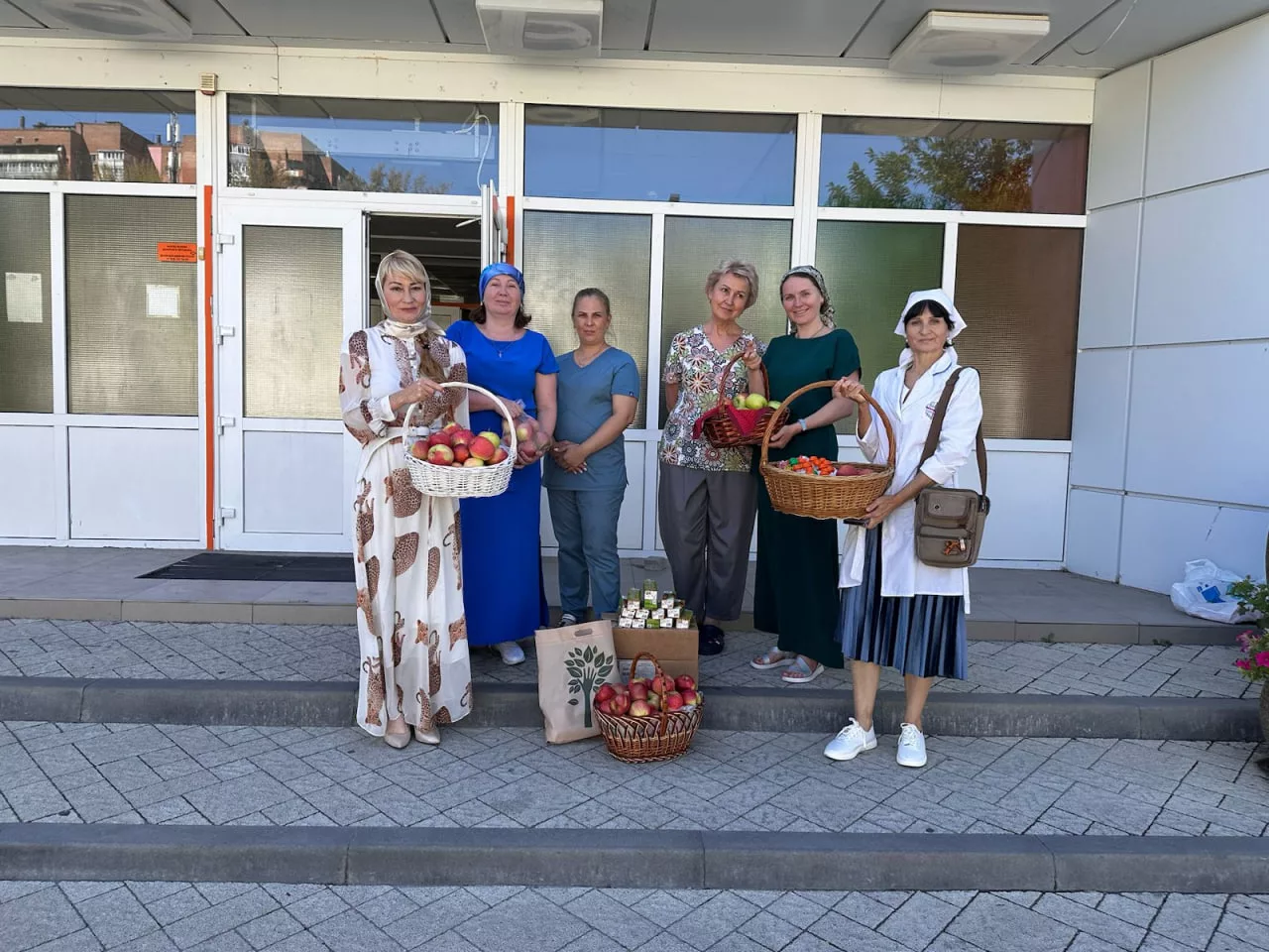 Посещение областной детской клинической больницы и передача вещей в БФ "Добрый ангел" (19.08.25)