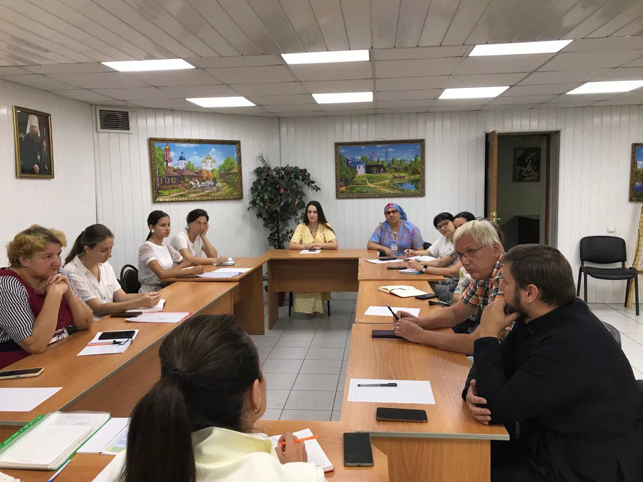 Совещание по подготовке к 2025/26 учебному году (Западное и Юго-Западное благочиния)