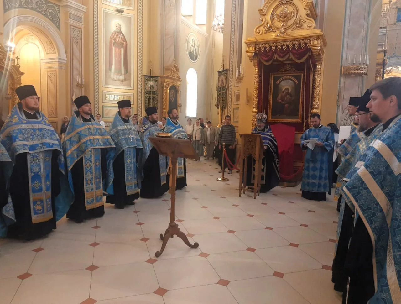 Молебен с чтением акафиста перед образом Донской иконы Божией Матери (21.09.2025)