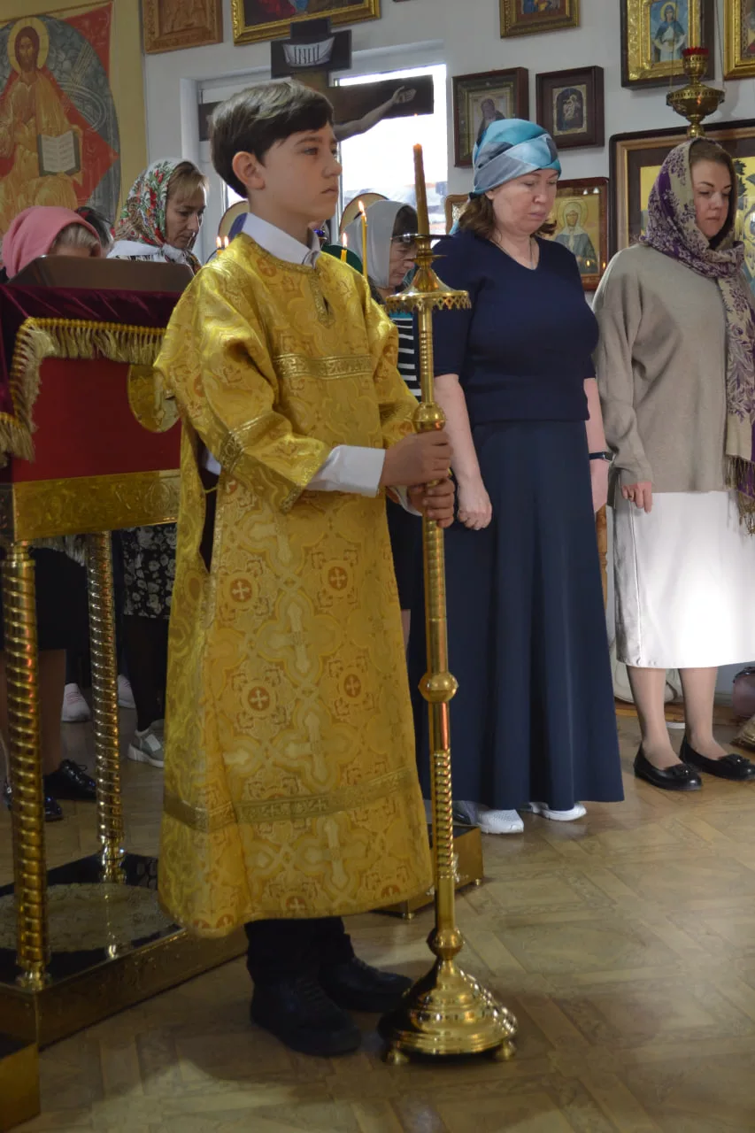 Литургия (12.10.2025). Прп. Кириа́ка отшельника