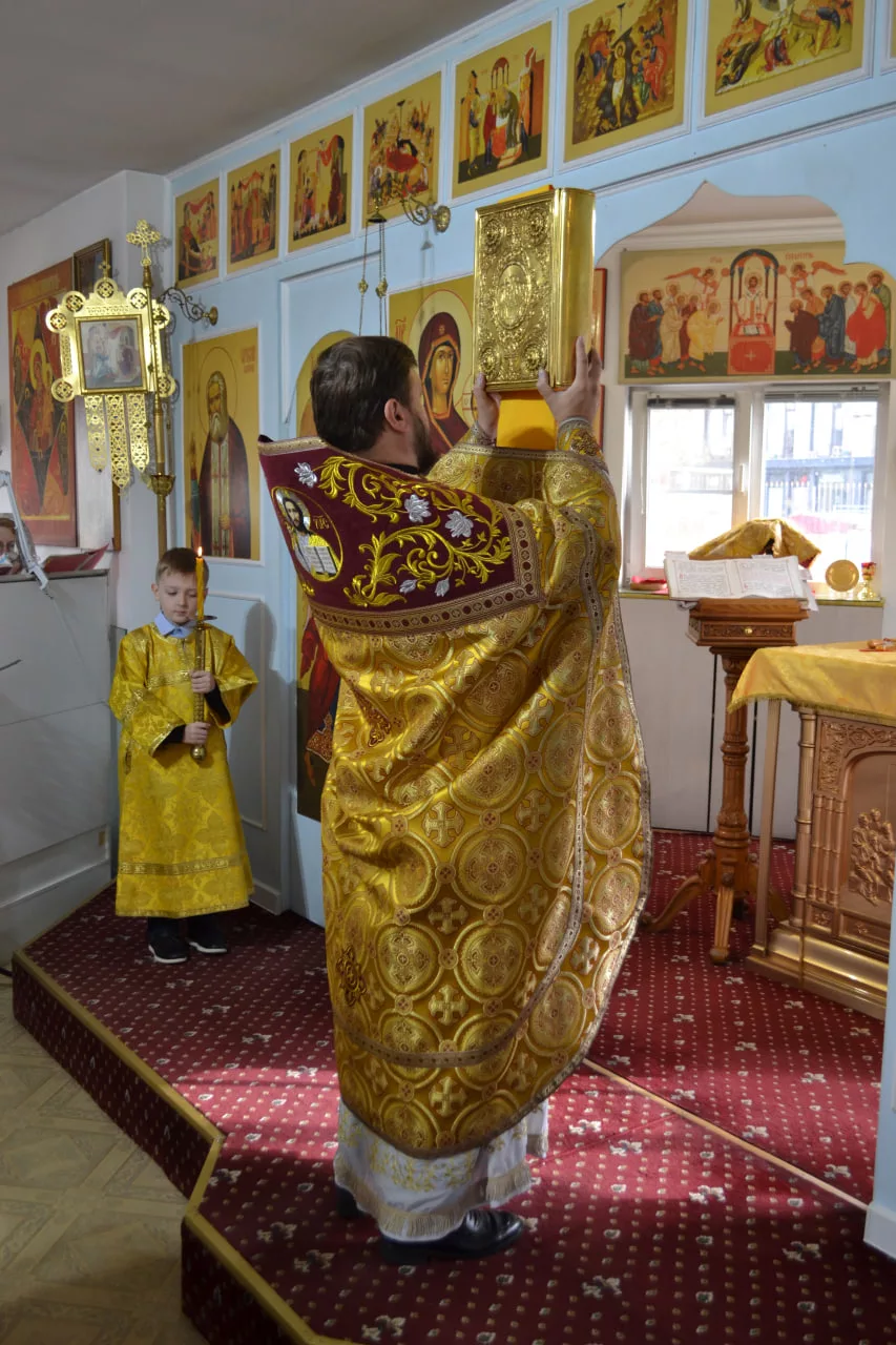 Литургия (12.10.2025). Прп. Кириа́ка отшельника