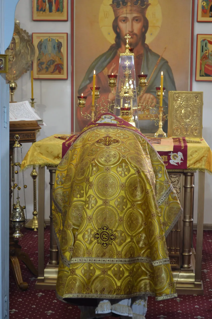 Литургия (02.11.2025) Вмч. Артемия Антиохийского и прп. Гавриила (Ургебадзе) Самтаврийского