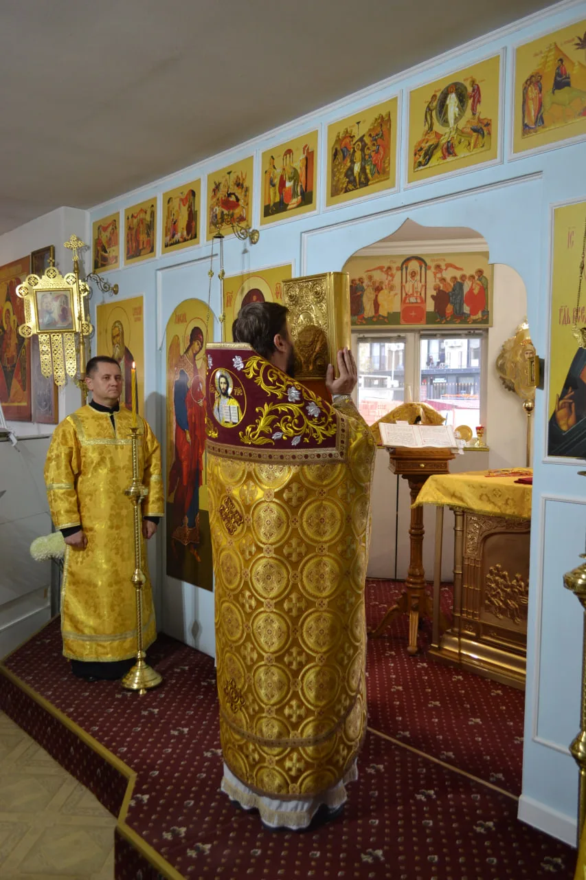 Литургия (02.11.2025) Вмч. Артемия Антиохийского и прп. Гавриила (Ургебадзе) Самтаврийского