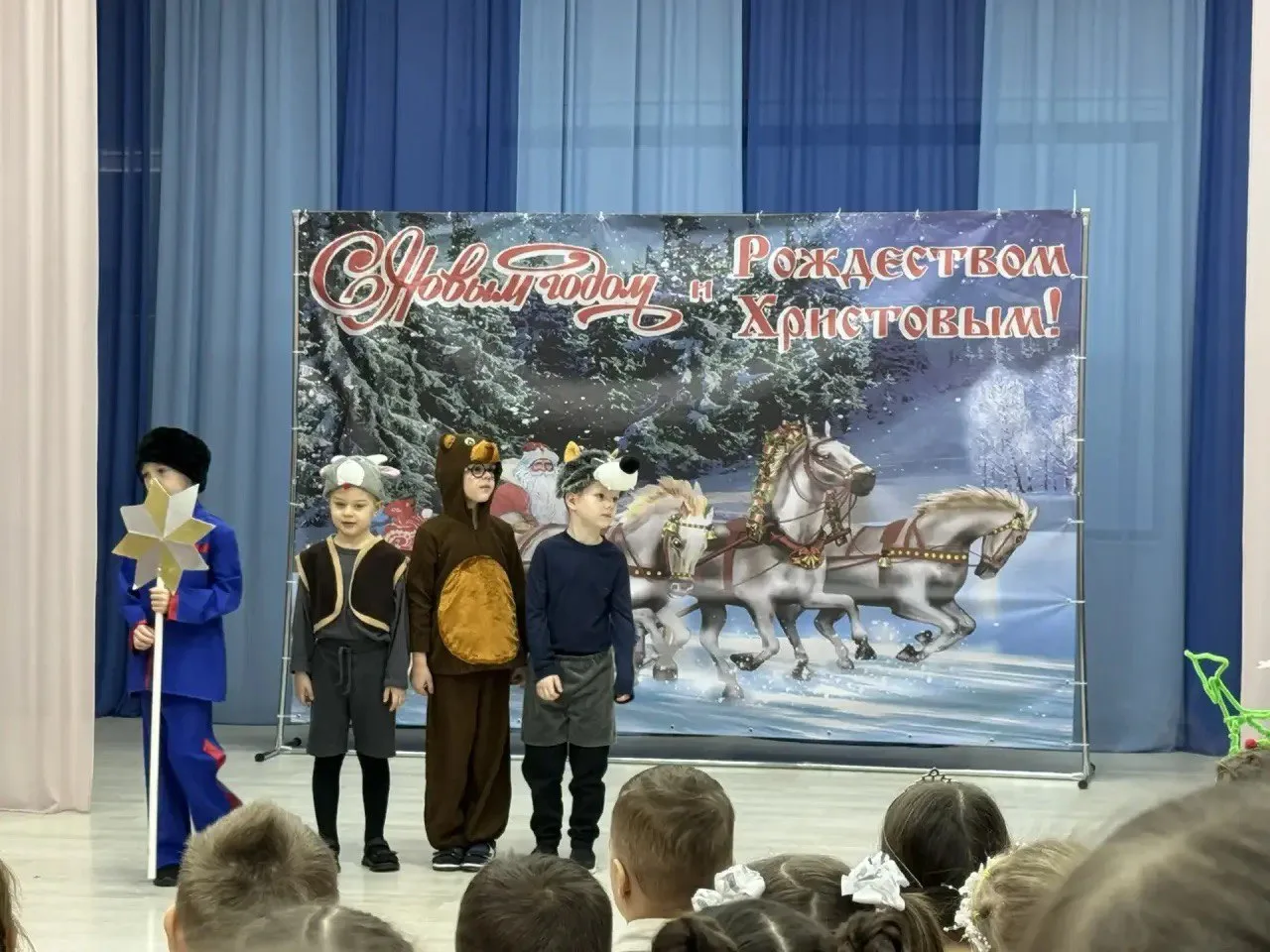 Рождественский утренник в детском саде №8 (13.01.2026)