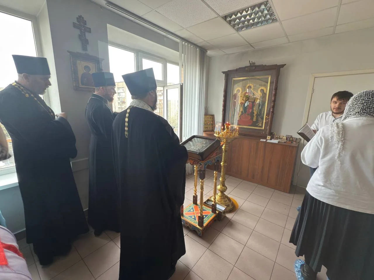 Рождественское поздравление воинов в госпитале (09.01.2026)