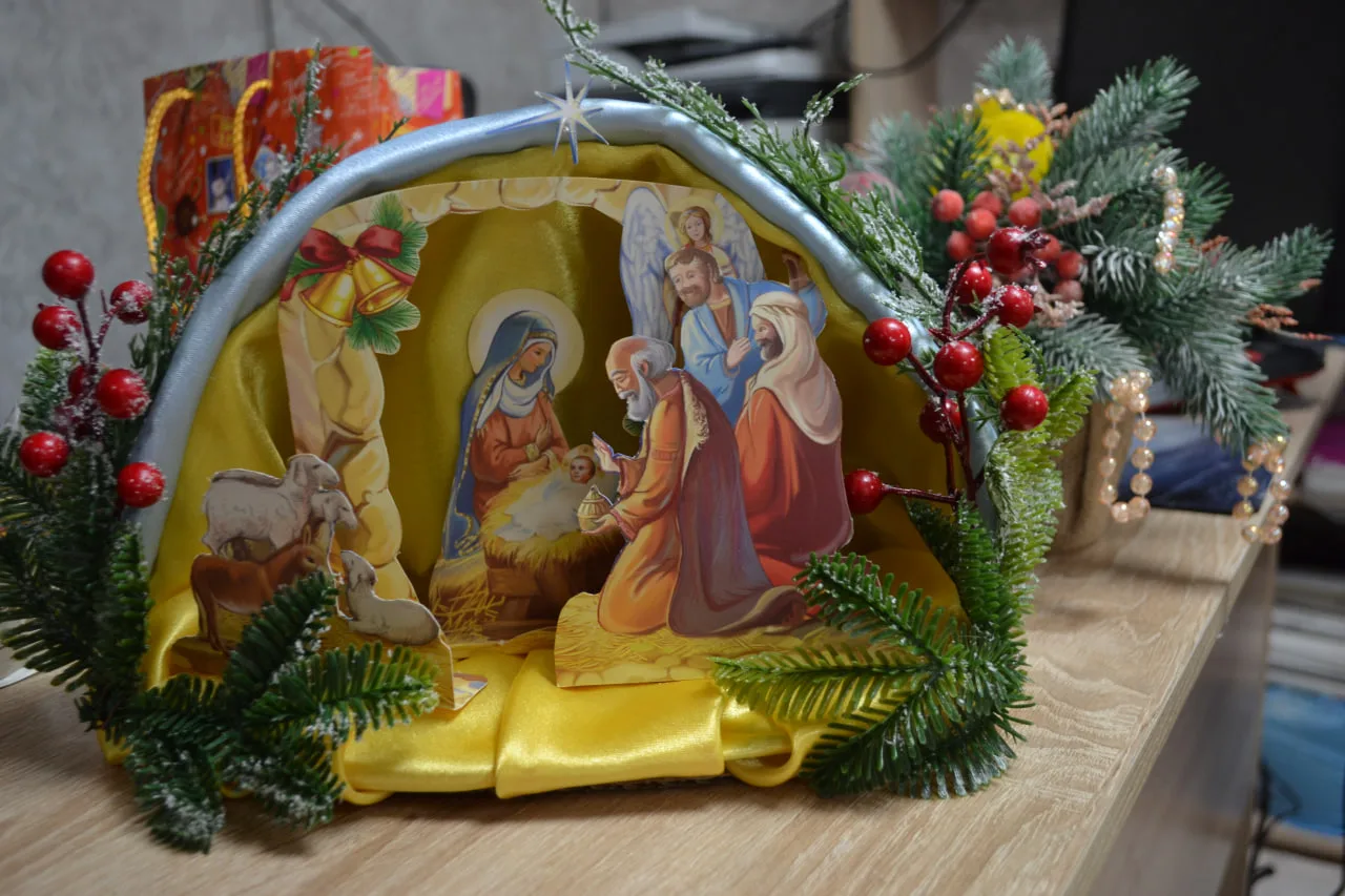 Рождественское поздравление от воспитанников воскресной школы (11.01.2026)