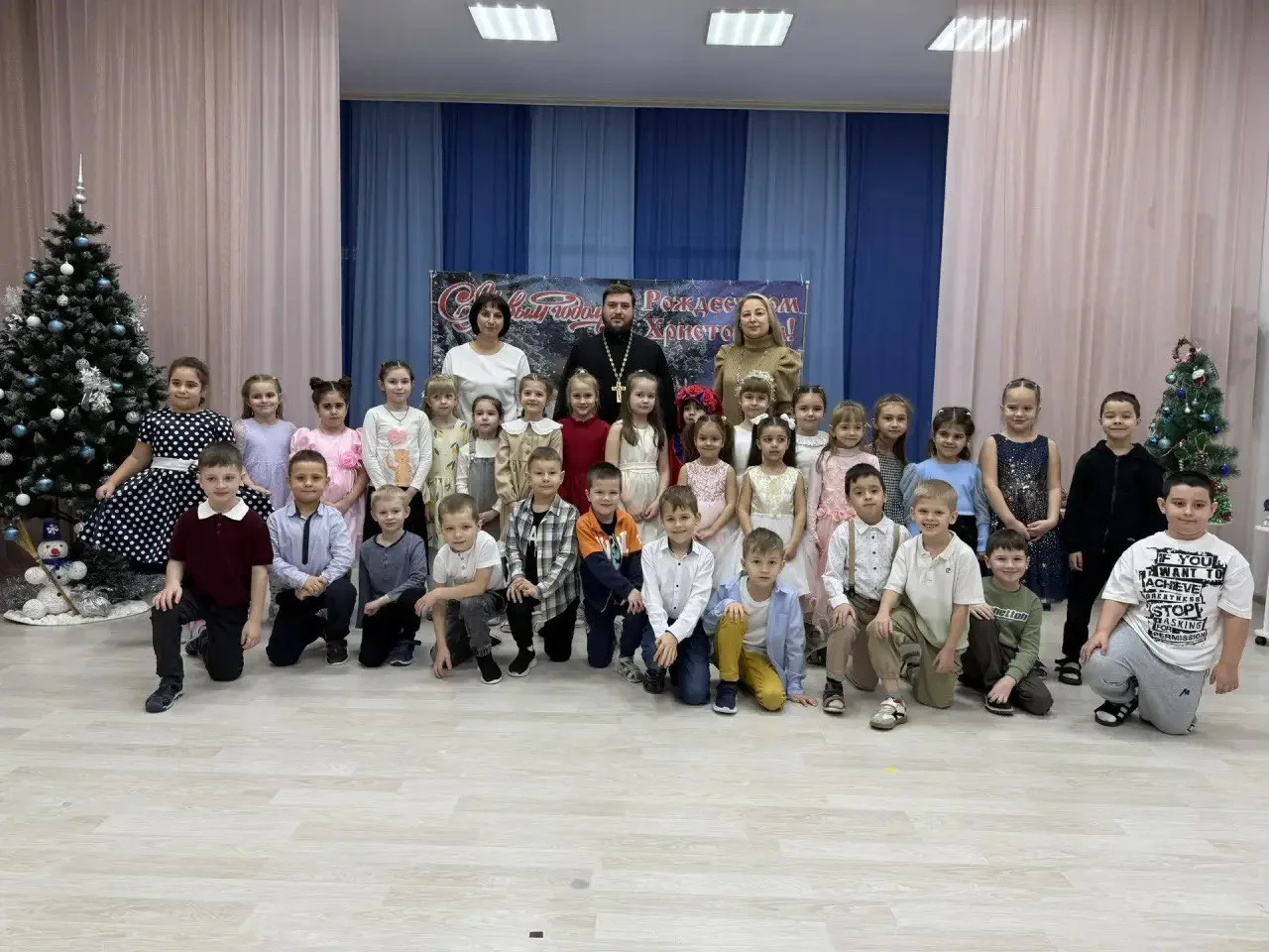 Рождественский утренник в детском саде №8 (13.01.2026)