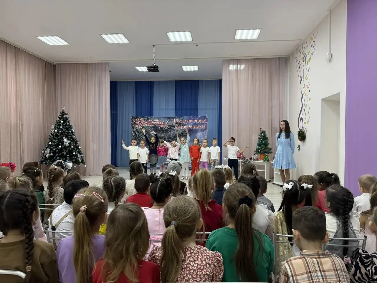 Рождественский утренник в детском саде №8 (13.01.2026)