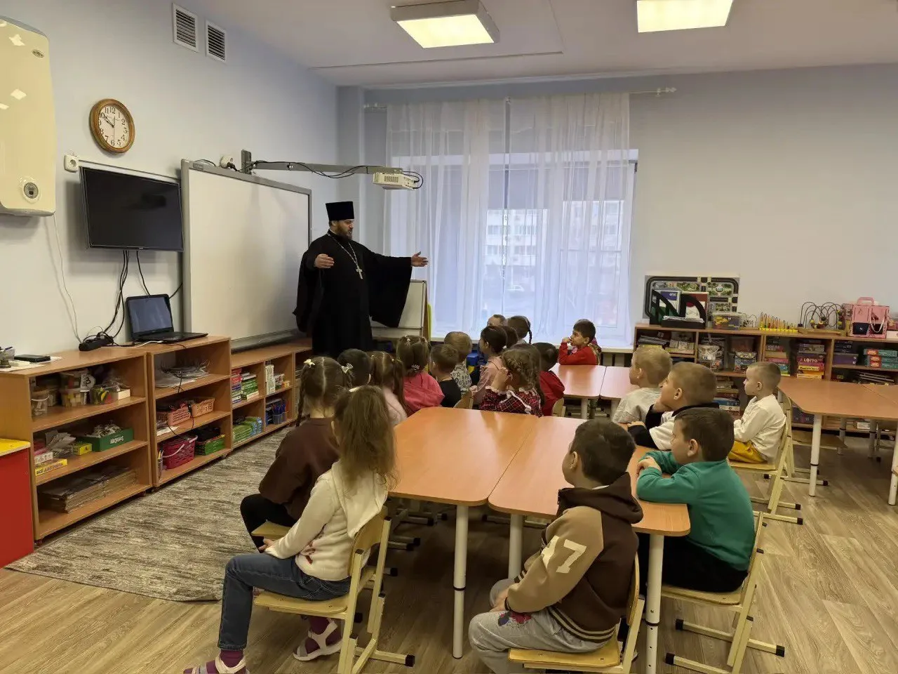 Встреча настоятеля с воспитанниками детского сада № 8 (16.02.2026)