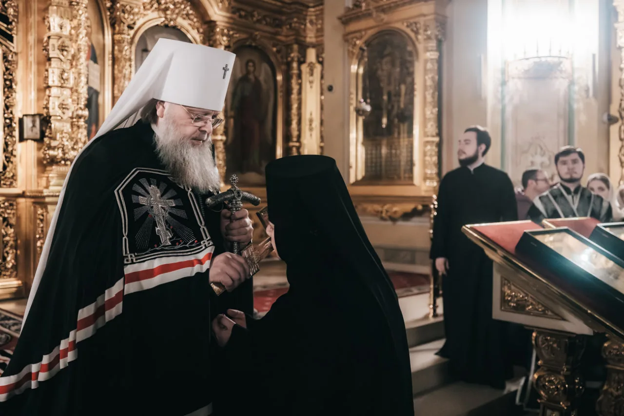 Вечерня с чином прощения в кафедральном соборе Рождества Пресвятой Богородицы (22.02.2026)