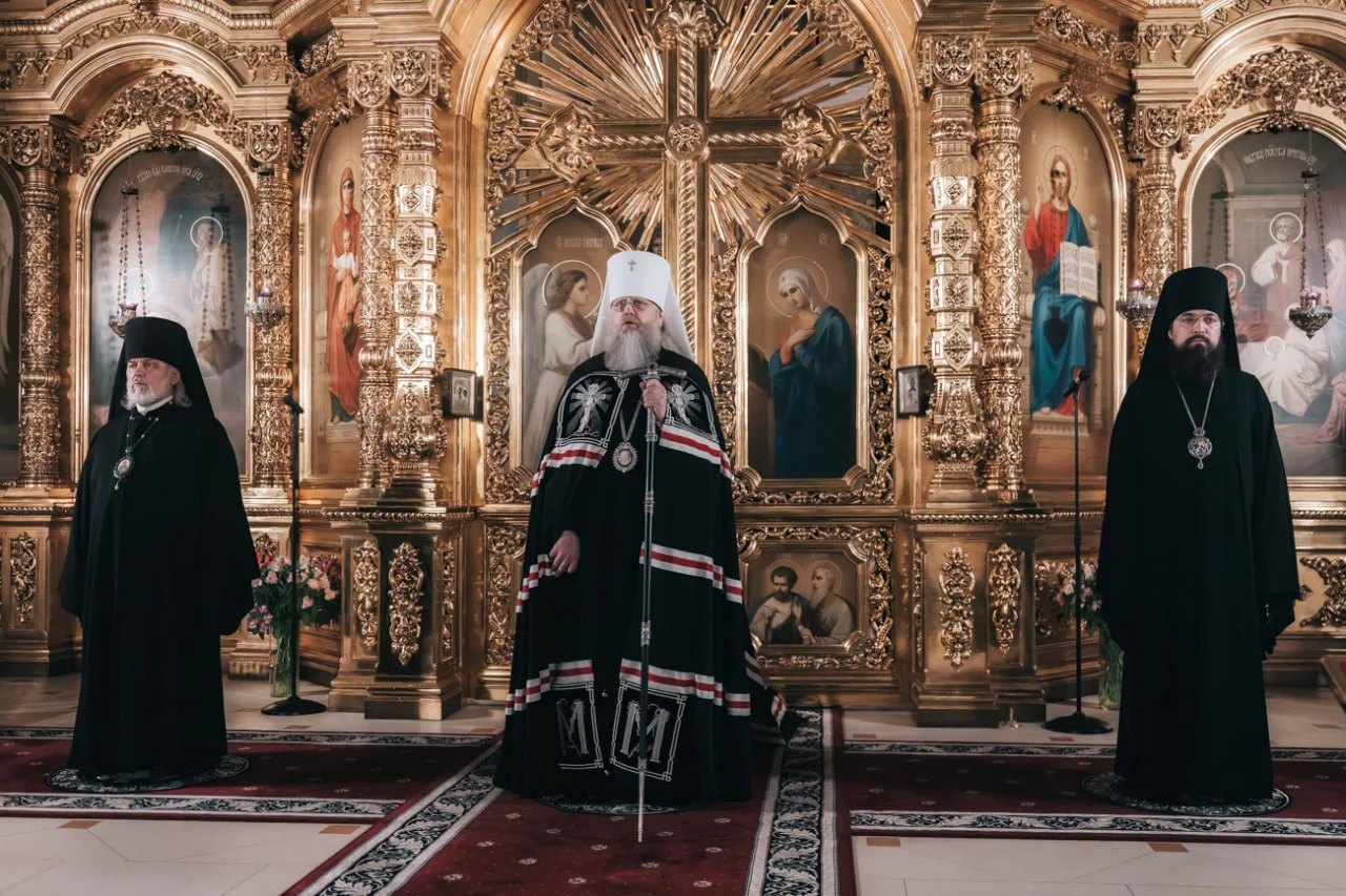 Вечерня с чином прощения в кафедральном соборе Рождества Пресвятой Богородицы (22.02.2026)