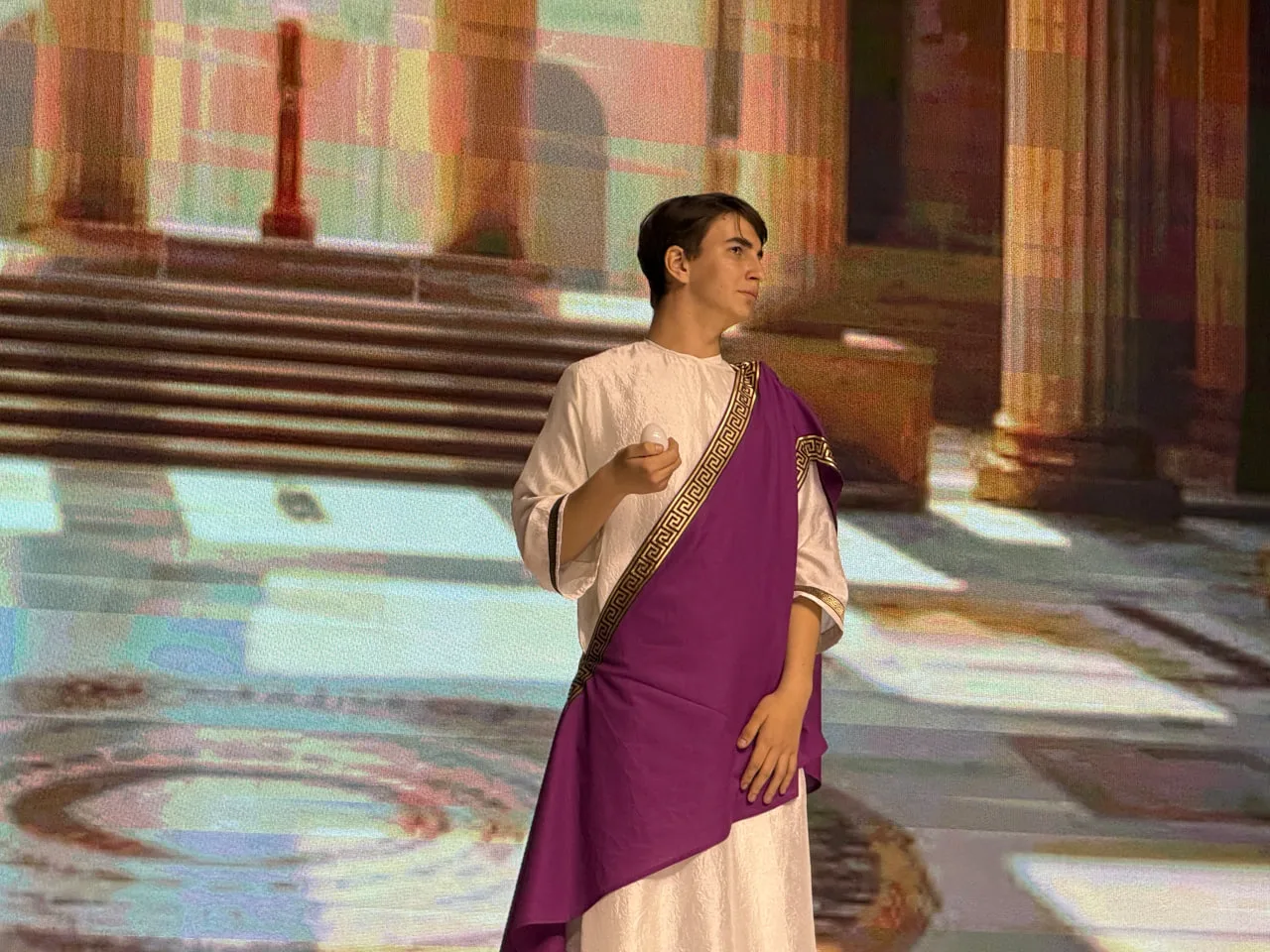 Настоятель храма "Неупиваемая Чаша" посетил праздничный пасхальный концерт в школе №115