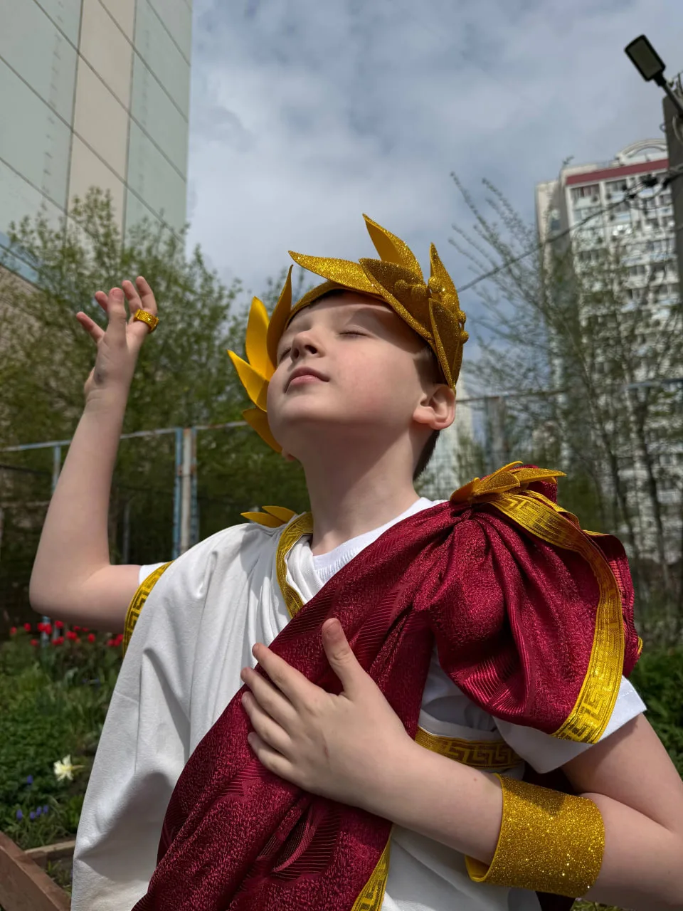 Пасхальное выступление воспитанников воскресной школы (19.04.2026)