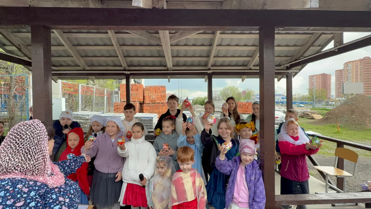 Пасхальное выступление воспитанников воскресной школы (19.04.2026)