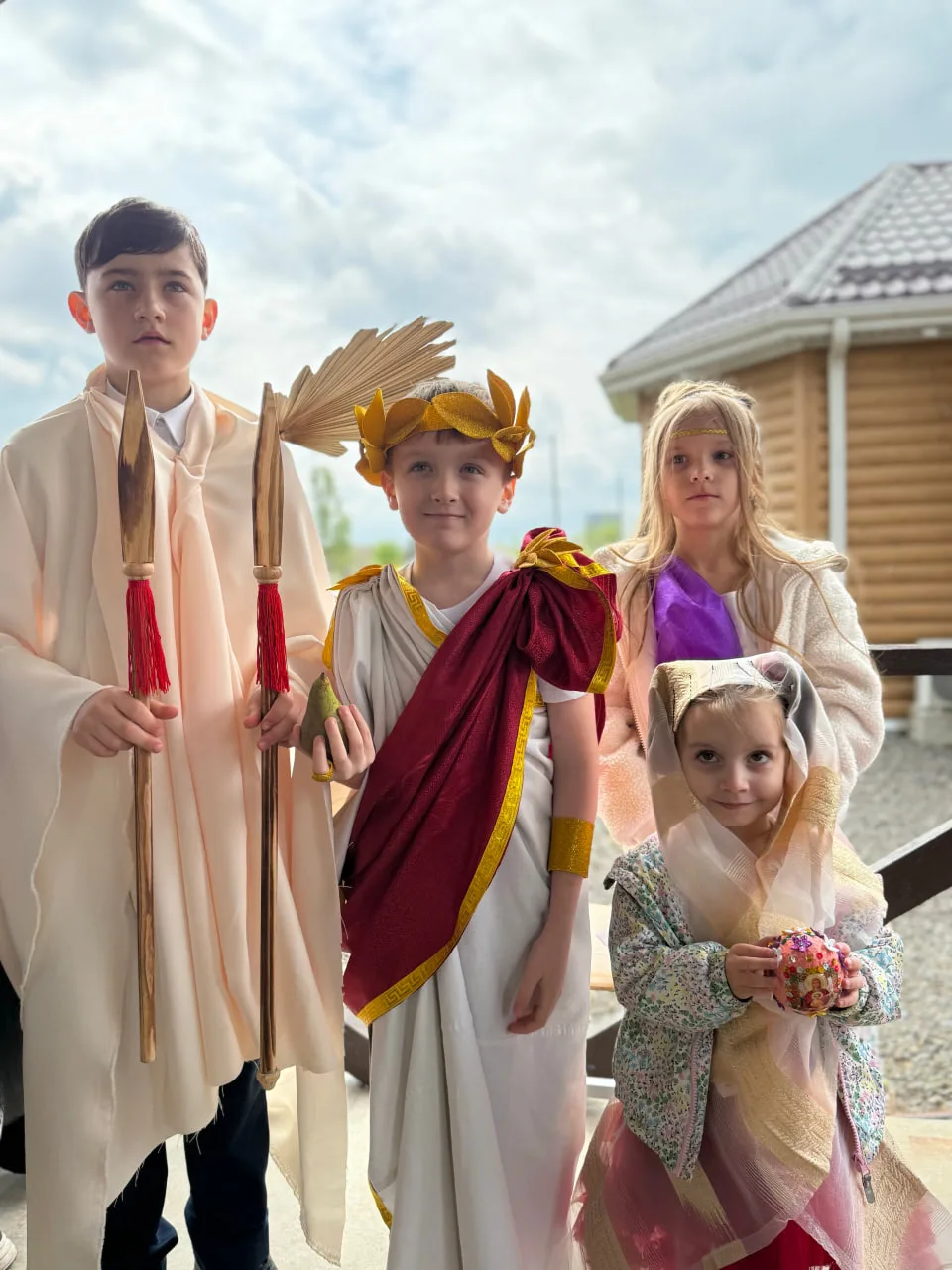 Пасхальное выступление воспитанников воскресной школы (19.04.2026)