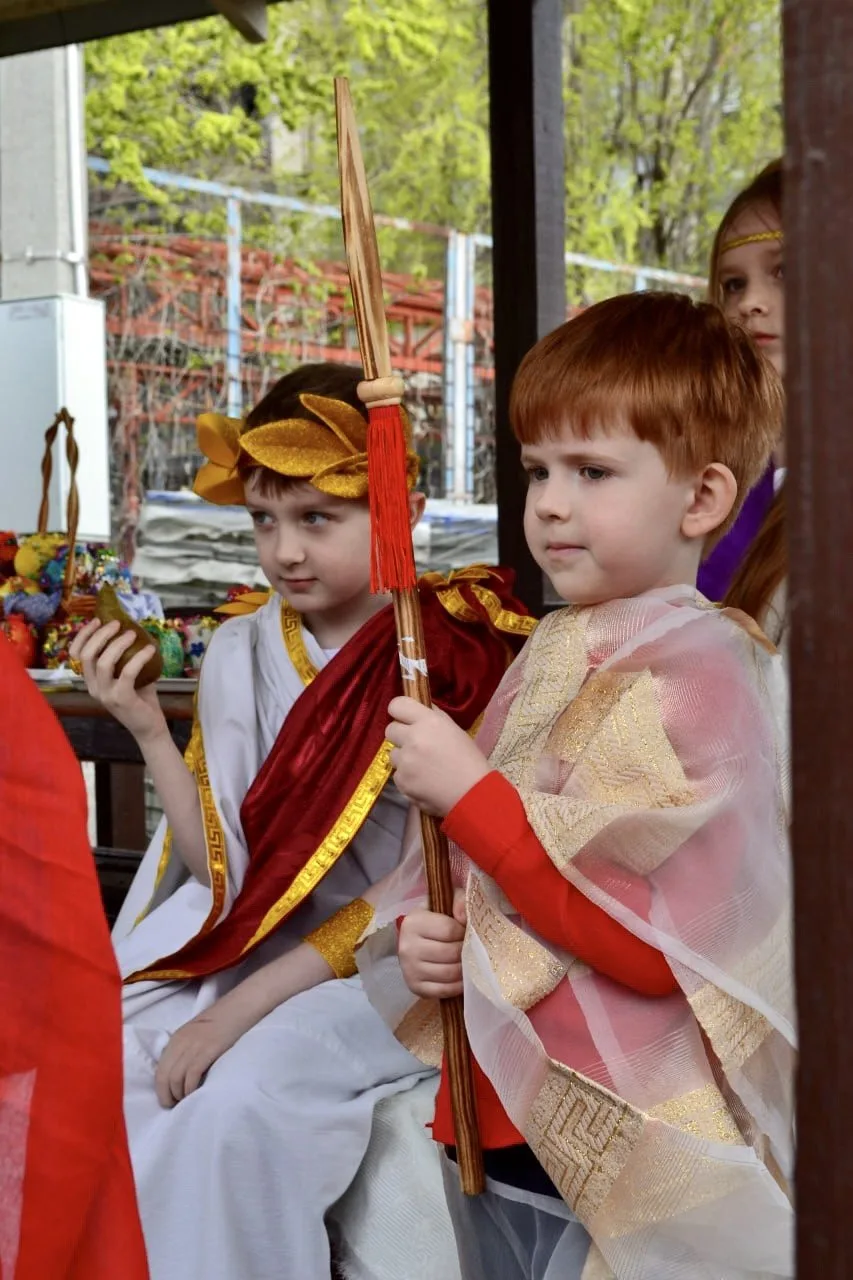 Пасхальное выступление воспитанников воскресной школы (19.04.2026)