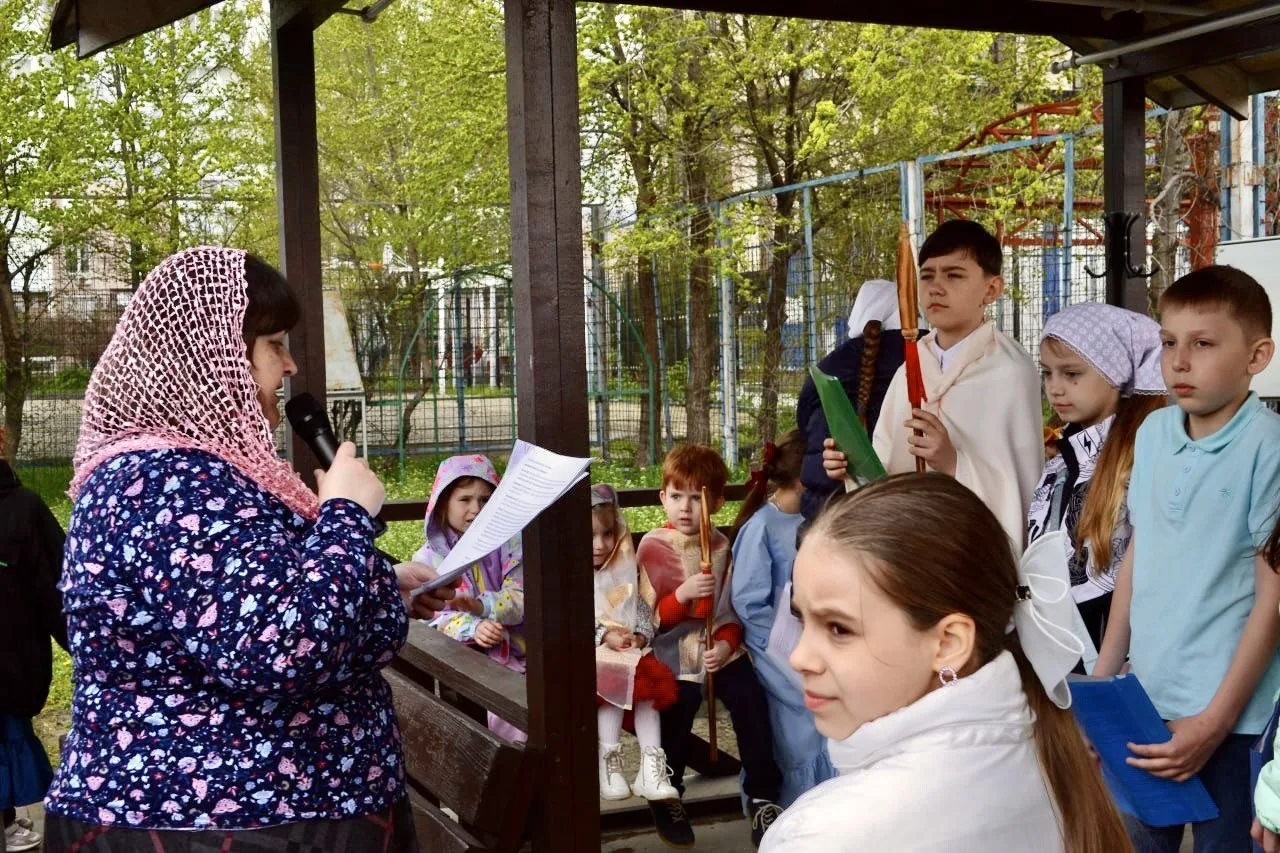 Пасхальное выступление воспитанников воскресной школы (19.04.2026)
